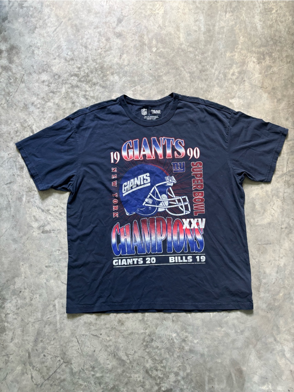 New York Giants Super Bowl Champions‎ Graphic Tee